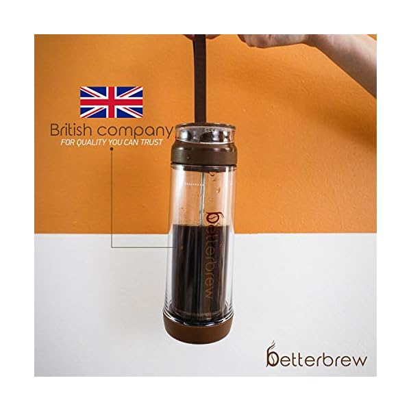 Betterbrew Travel French Press Coffee Maker Portable Insulated Coffee