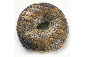 1800NYCBagels Poppy Seed Bagel - DOZEN