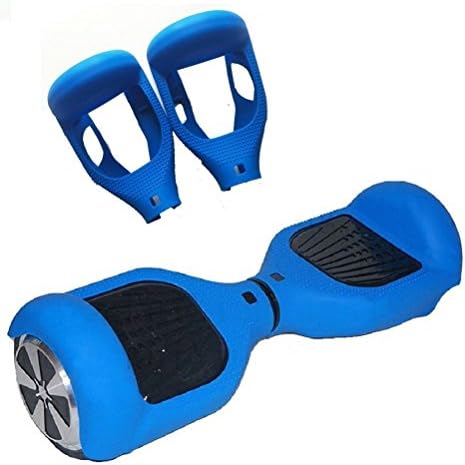 Silicone Cover Case for 6.5 inch 2 Wheels Hover Board Self Balancing Scooter Scratch Protector Case (Blue)