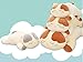 TOWSIX Soft Cat Animal Pillow Cute Big Hugging Pillow Stuffed Kitten Throw Pillow Baby Kids Sleeping Pillow Kitty Stuffed Toy Cuddle Stuffed Animal Gift for Adult Girlfriend 23.5? (Brown)