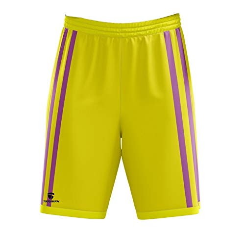 basketball shorts yellow
