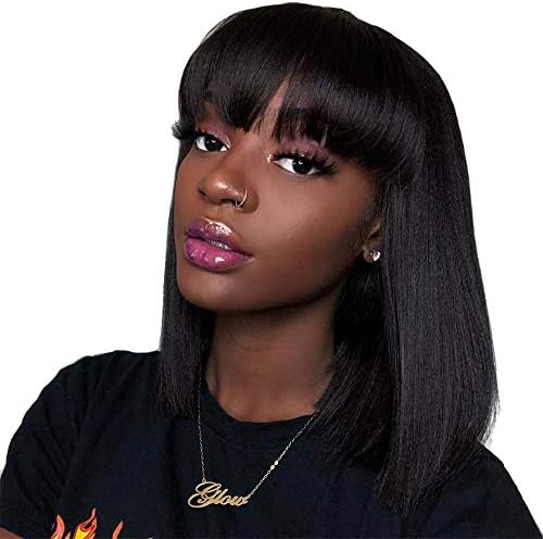 Fashion Brazilian human hair 100% Brazilian Virgin Hair Bangs/Human Hair Fringe for Black Women Human Hair accessories for Wigs (kadoyee h
