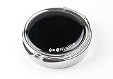 GoPillable Large Black OnyxPill Box for Purse for Pocket