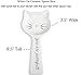 White Ceramic Cat Spoon Rest: Kitten Spoon Rest for Stove or Countertop - Cute Kitchen Accessory