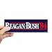 CafePress Sticker (Bumper) - Reagan Bush '84 Campaign Sticker (Bumper) - White