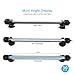 MingDak LED Aquarium Light Kit for Fish Tank,Underwater Submersible Crystal Glass Lights Suitable for Saltwater and Freshwater,30 LEDs,11-inch,Lighting Color White