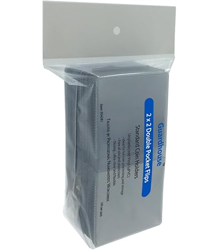 Amazon.com: 2.5 x 2.5 Double-Pocket Unplasticized Coin Flips