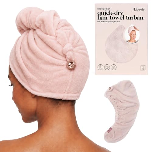 Kitsch Microfiber Hair Towel Wrap