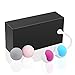 Tivinity Kegel Balls Exercise Weights Kit (4-Piece Set) Ben Wa Balls Kegal Weights to Strengthen & Tighten Pelvic Floor, Post-Pregnancy Bladder Control | Premium Silicone |
