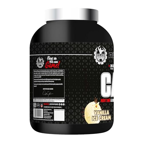 Dexter Jackson Black Signature Series Casein | 2276 Gram (5 Lbs, Vanilla Ice Cream)