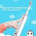 leyoung Kids Electric Toothbrush, Vibrating Toothbrush for Children Boys and Girls Age 3-13, with Smart Timer Rechargeable Electric Toothbrush, IPX7 Waterproof, Christmas Gift for Kids