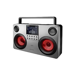 S-Digital GB3700D Digitale speaker – Bluetooth speaker met aux-in | 30 watt geluidsvermogen en lichtgewicht | Boombox…