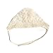 Bigface Up Baby Girls Eyelet Lace Breathable Bonnet Sun Protection Hat Christening Bonnet(Bowknot)