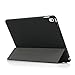 KHOMO iPad Pro 9.7 Inch Case (2016) - DUAL Black Carbon Fiber Super Slim Cover with Rubberized back and Smart Feature (Built-in magnet for sleep / wake feature) For Apple iPad Pro 9.7 Tablet