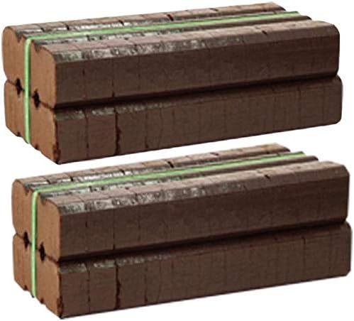 CB FUELS Irish Peat Briquettes 20kg Smokeless Fuel Open Fire Stove Long Burn