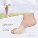Pretty See Bunion Pads Gel Bunion Corrector Sleeves Toe Separators Spacers Straighteners Pain Relief Protector, 4 Pairs
