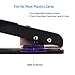 Asmuse DIY Guitar Pick Punch Premium Pick Maker with PVC Pick Holder Premium Celluloid Strips and Guitar Pick Sandpaper Plectrum Punch