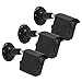Wyze Cam Wall Mount Bracket, 360 Degree Protective Adjustable Mount with Cover Case for Wyze Cam V2 V1 Indoor Outdoor Use (3 Pack - Black)