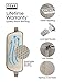 Peak Gear Money Belt for Travel - Large Size with RFID Blocking, Water-Resistant Nylon, and YKK Zippers (BEIGE 2, LARGE)