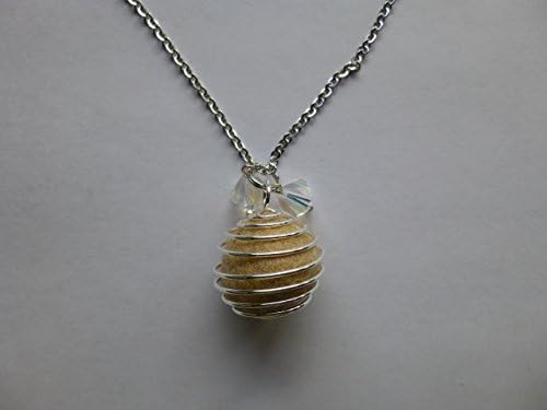 Aromatherapy Essential Oil Diffuser Necklace - Tan