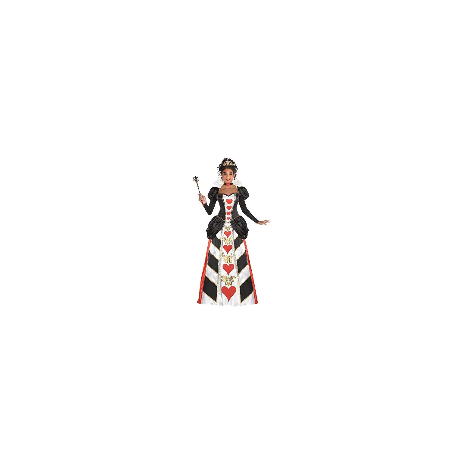 Red Queen of Hearts Adult Alice In Wonderland Costume