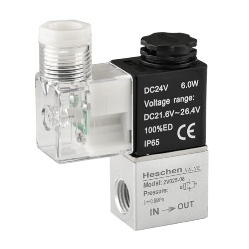 Électrovanne Pneumatique 5/3 Voies - 24VDC - PT1/4 - Pour Systèmes Automatisés, Contrôle De Cylindres