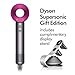 Dyson Supersonic Fast-Drying Gift Edition with Complimentary Stand for Hair Dryer and Attachments, Fuchsia