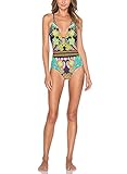 Summer Women's Swimwear Sexy Floral Printing One Piece Bathing Suits - Halter Straps Bikini Swimsuits Monokini Beachwear