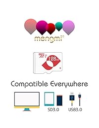 mengmi tarjeta microSD con adaptador SD