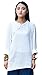 Soojun Women's Long Sleeve Linen Top Blouses with Split Sides
