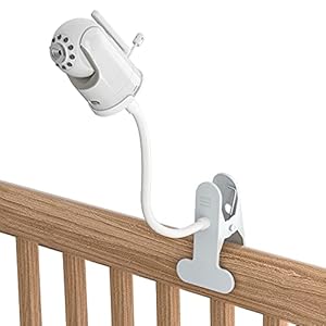 Baby Monitor Mount, Universal Baby Camera Holder Baby Camera Stand for Crib Nursery, Compatible with Infant Optics DXR-8…