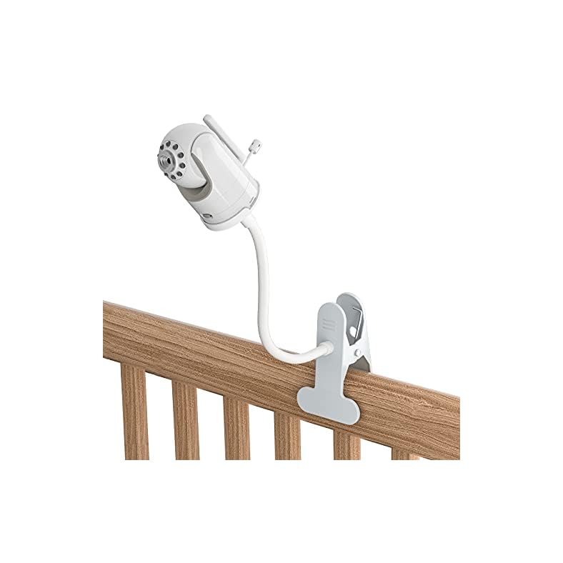 Baby Monitor Mount, Universal Baby Camera Holder Baby Camera Stand for Crib Nursery, Compatible with Infant Optics DXR-8…