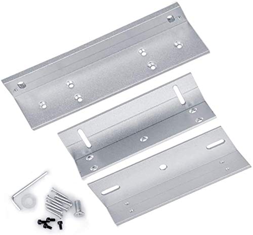 YAVIS Z & L ZL Bracket For 180KG 350lbs Force Holding Electric Magnetic Lock Inward Door Access Control