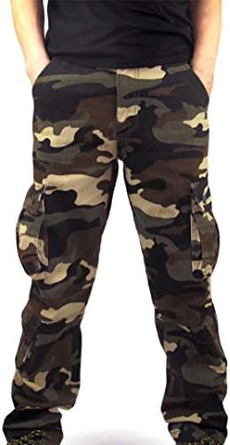 Pervobs Mens Pant, Clearance! Men Casual Camouflage Sports Work Overalls Sweatpants Trouser Pants with Pockets