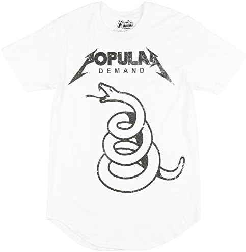Popular Demand Backstage Pass Sandman Mens T-Shirt In White