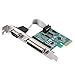 SHINESTAR PCIe Serial Parallel Port Combo Card with Low Profile Bracket, PCI Express to RS-232 COM and DB25 LPT Printer Adapter, WCH382 Chip Support Win XP / 7/8