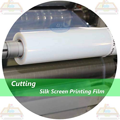 100 Sheets Silk Screen Printing Film 8.5"x11" Waterproof Inkjet