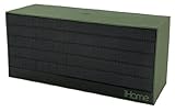 iHome iBN27MX NFC Bluetooth Rechargeable Stereo Mini Speaker in Rubberized Finish, Military