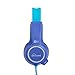 MEE audio HP-KJ25-BL-MEE KidJamz 2 Lightweight & Durable Safe Listening Headphones for Kids with Volume-Limiting Technology (Blue)