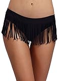 FanShou Women Fringe Bikini Swimsuits Bottom Hipster Swim Brief Swimwear