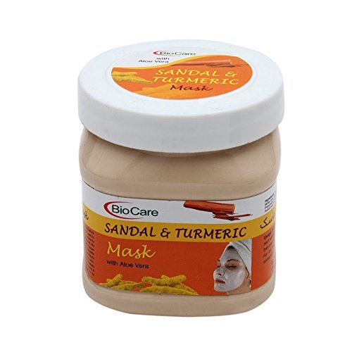 Biocare Sandal & Turmeric Mask 500ml With Aloe Vera Extracts