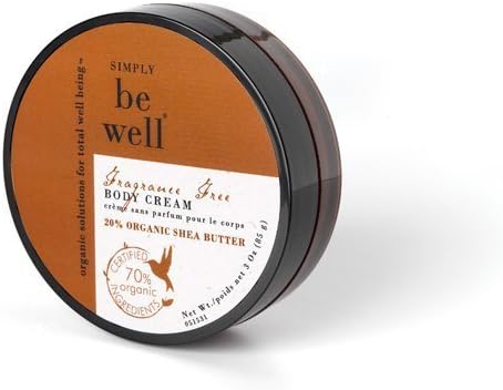 Simply Be Well Organic Body Cream (Fragrance Free)