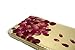 4.7” ONLY !!! iPhone 6, iPhone 6S Case, Soft TPU Cover, Handmade, Real Pressed Dried Flowers, Crystal Clear, Personalized 3D Effect, FS 0413 Phone Case (Red Rose)