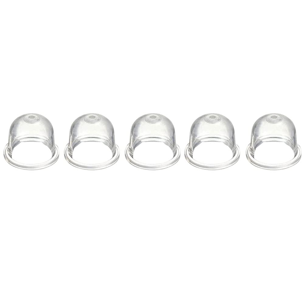 QAZAKY 5pc Primer Bulb for Chainsaw Trimmers Brushcutter Blower Homelite Echo Ryobi Poulan McCulloch Zama C1Q C1U C1M Series Carburetor 0057003 0057004 0058001 12538108660