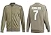 Cristiano Ronaldo Juventus #7 Kids Soccer Tracksuit Track Jacket with Pants Youth Sizes (YM 8-10 Years, Tracksuit) White/Black