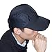 YING LAN Summer Autumn Men Women Outdoor Sport Baseball Hat Running Visor Sun Cap Black
