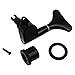 Musiclily Individual Bass Sealed Tuning Pegs Keys Machine Head Tuners Left Hand for Precison Bass and Jazz Bass,Black