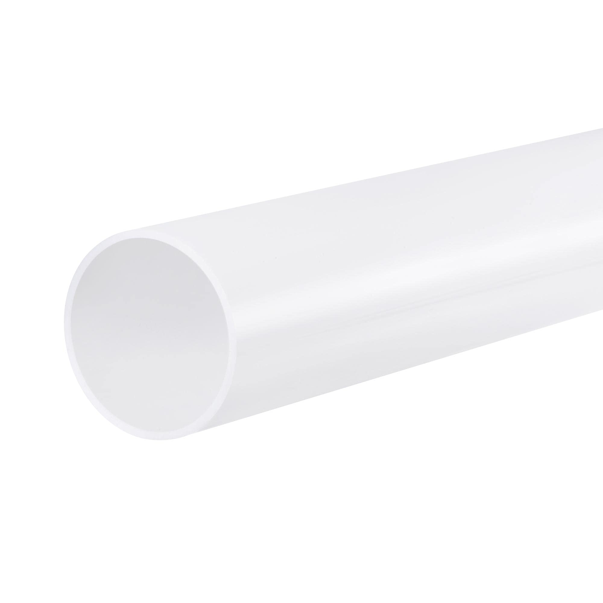 sourcing map White Acrylic Lamp Shade 2" OD 12" Length for Lampshade, Lighting