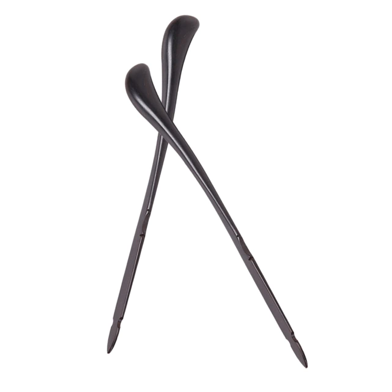 TOYANDONA 1 Pair Dulcimer Hammer Musical Mallets for Dulcimer Yangqin Accessories Dulcimer Yangqin Replacement Parts Musical Instruments Key Mallets for Yangqin Universal Nail Brush Ebony