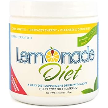 The Original Lemonade Diet Powder Master Cleanse Weight Loss System 100 All Natural Metabolism Boosting Raspberry Ketones